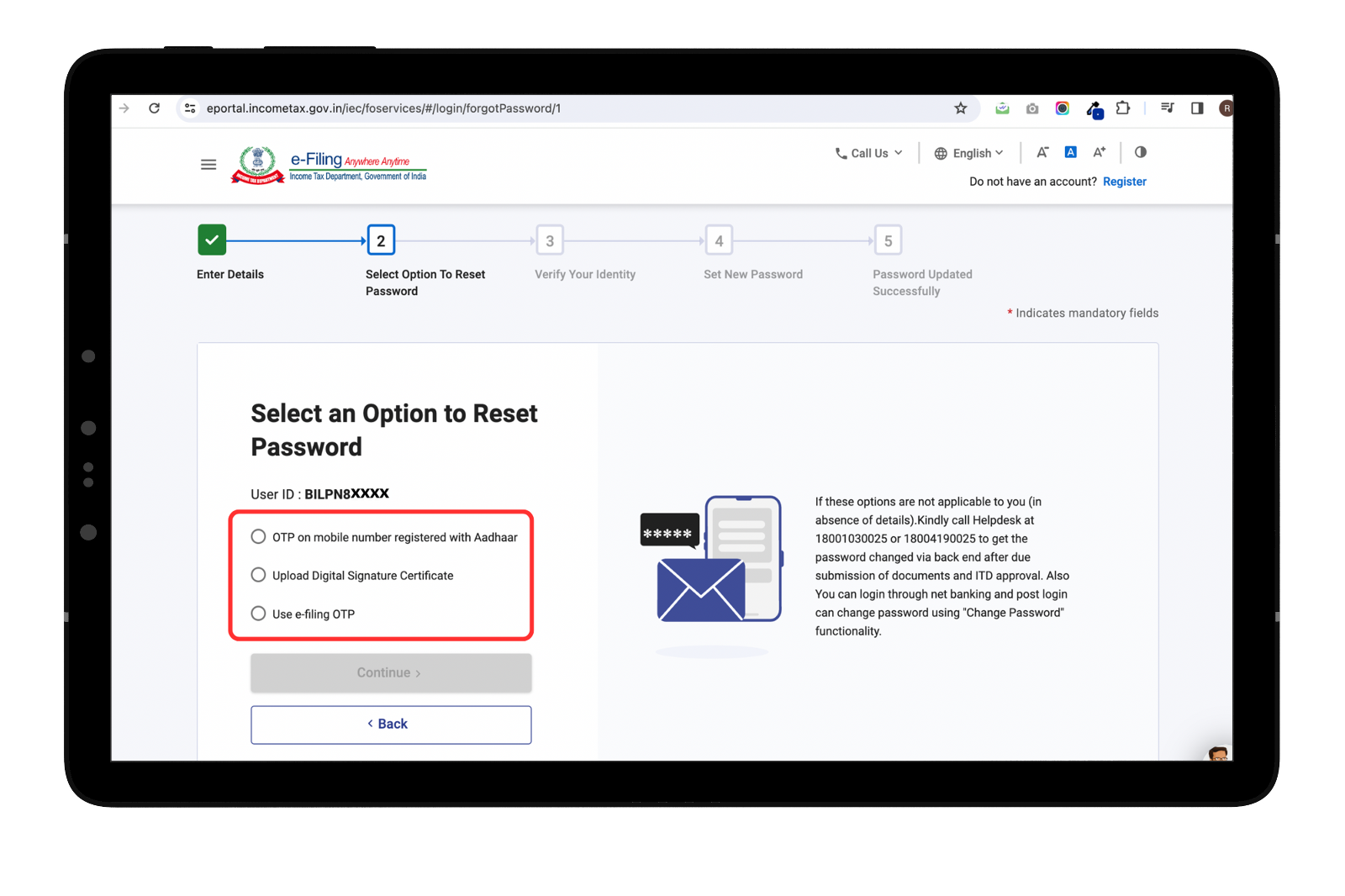 change-check-name-on-income-tax-portal image