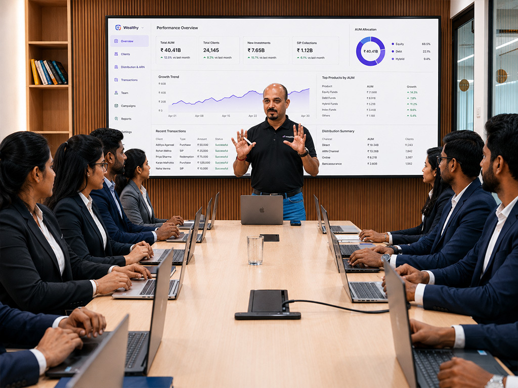 Partner training and growth session